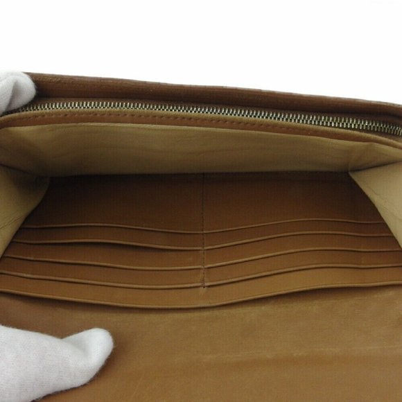 BOTTEGA VENETA Long Wallet Intrecciato Leather Authentic USED - Picture 4 of 10